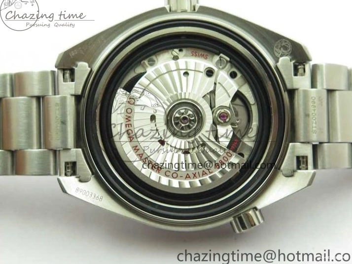 0109 Planet Ocean 39.5mm Black Ceramic Bezel SS VSF 1:1 Best Edition Black Dial on SS Bracelet A Stretchable 7890